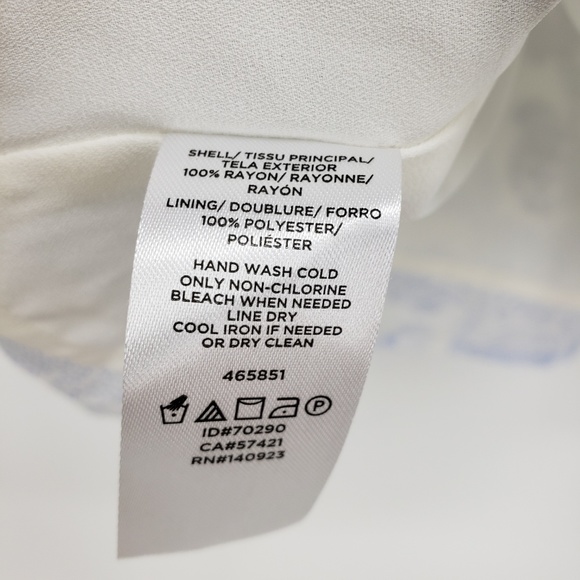 Loft Floral Ombre Blouse Sz L - Picture 7 of 8